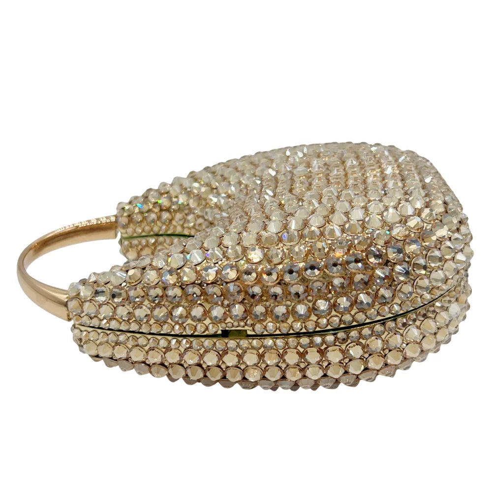 Crystal Pearl Minaudiere
