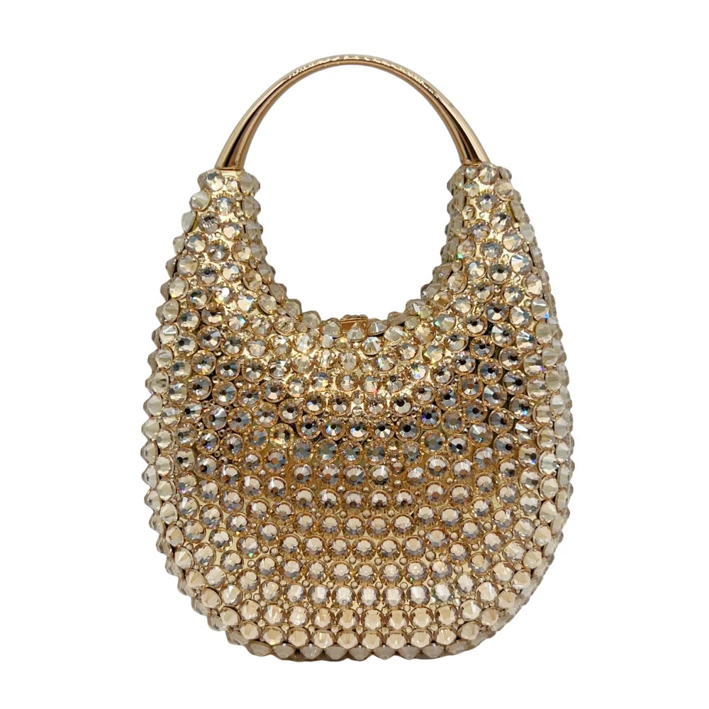 Crystal Pearl Minaudiere