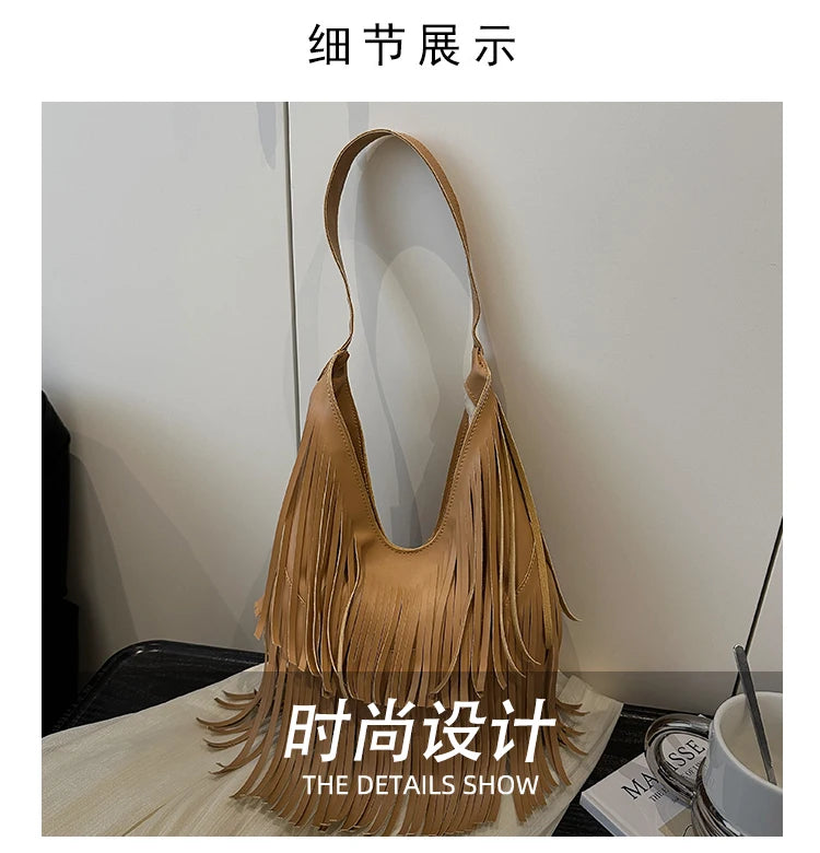 The Retro Tassel Tote