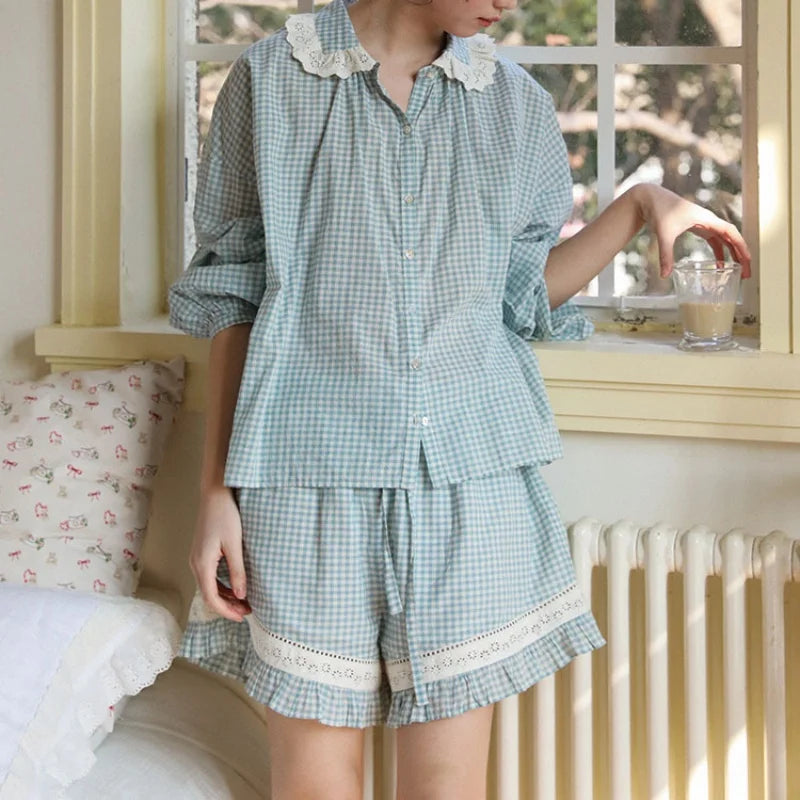 100% Cotton  Vintage Pajama Set