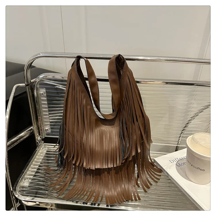 The Retro Tassel Tote