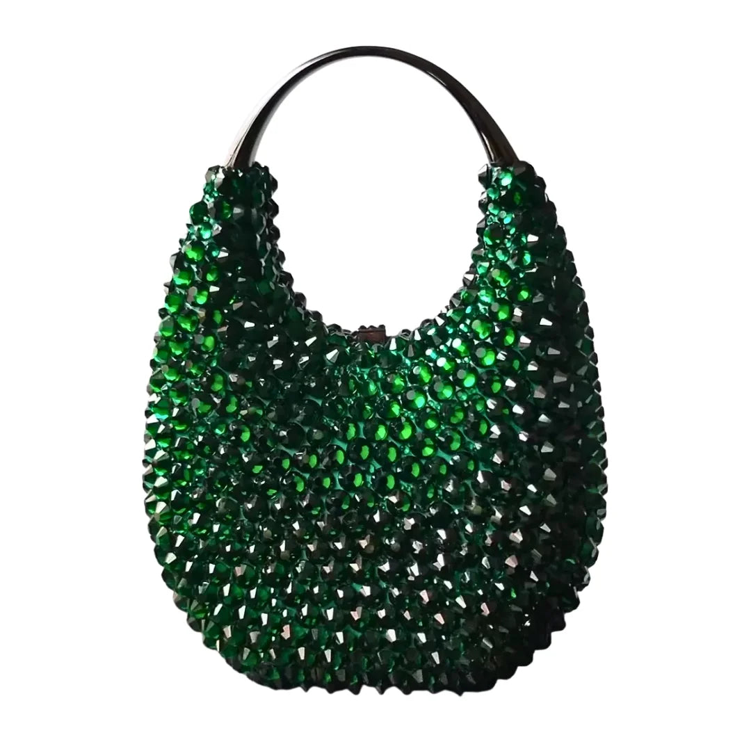 Crystal Pearl Minaudiere
