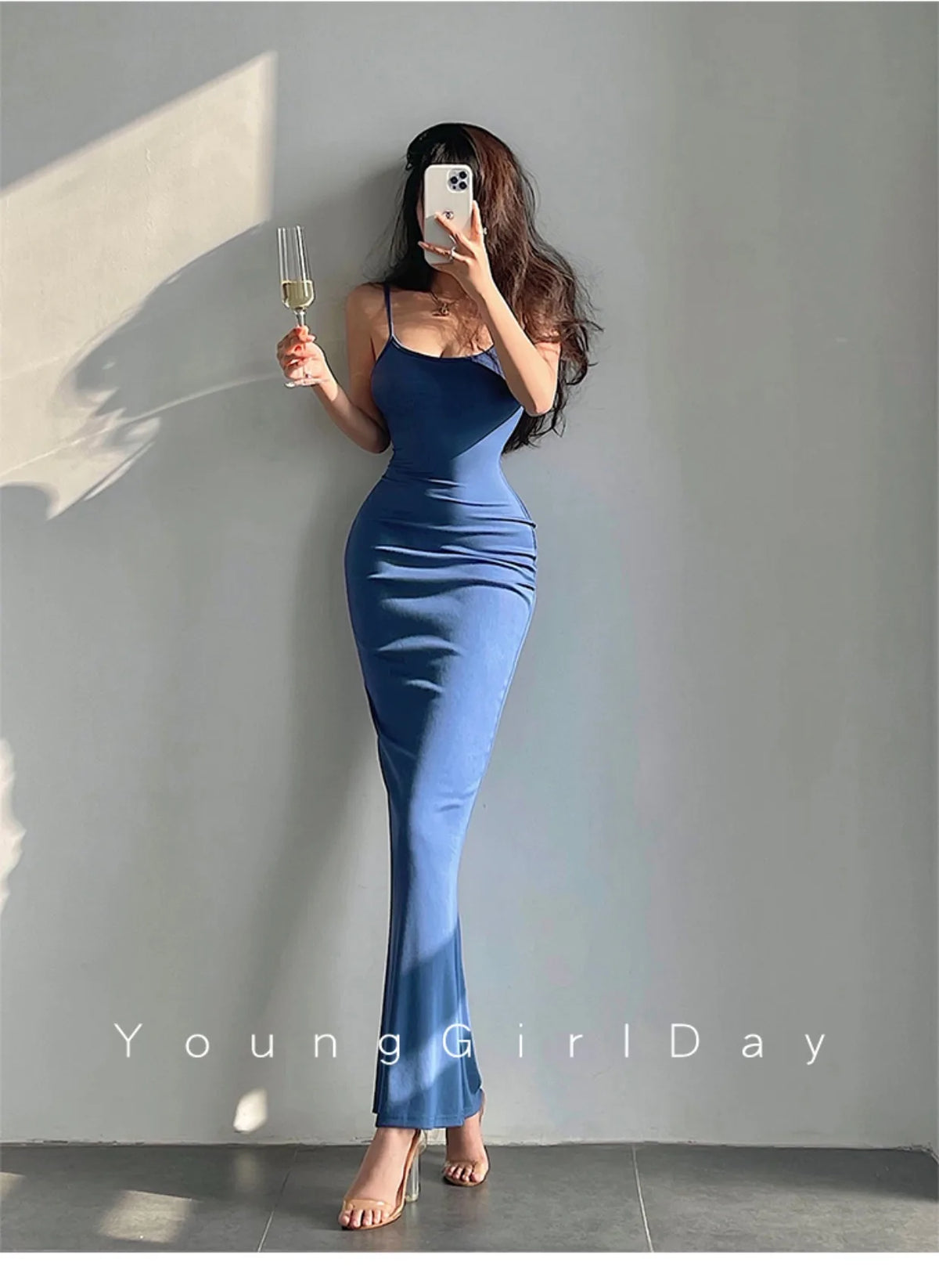 Slim Fit Fishtail Dress