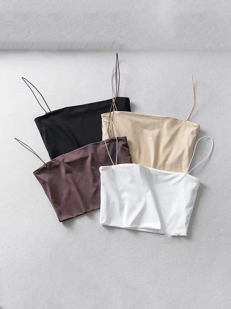 Sleeveless Cotton Cami