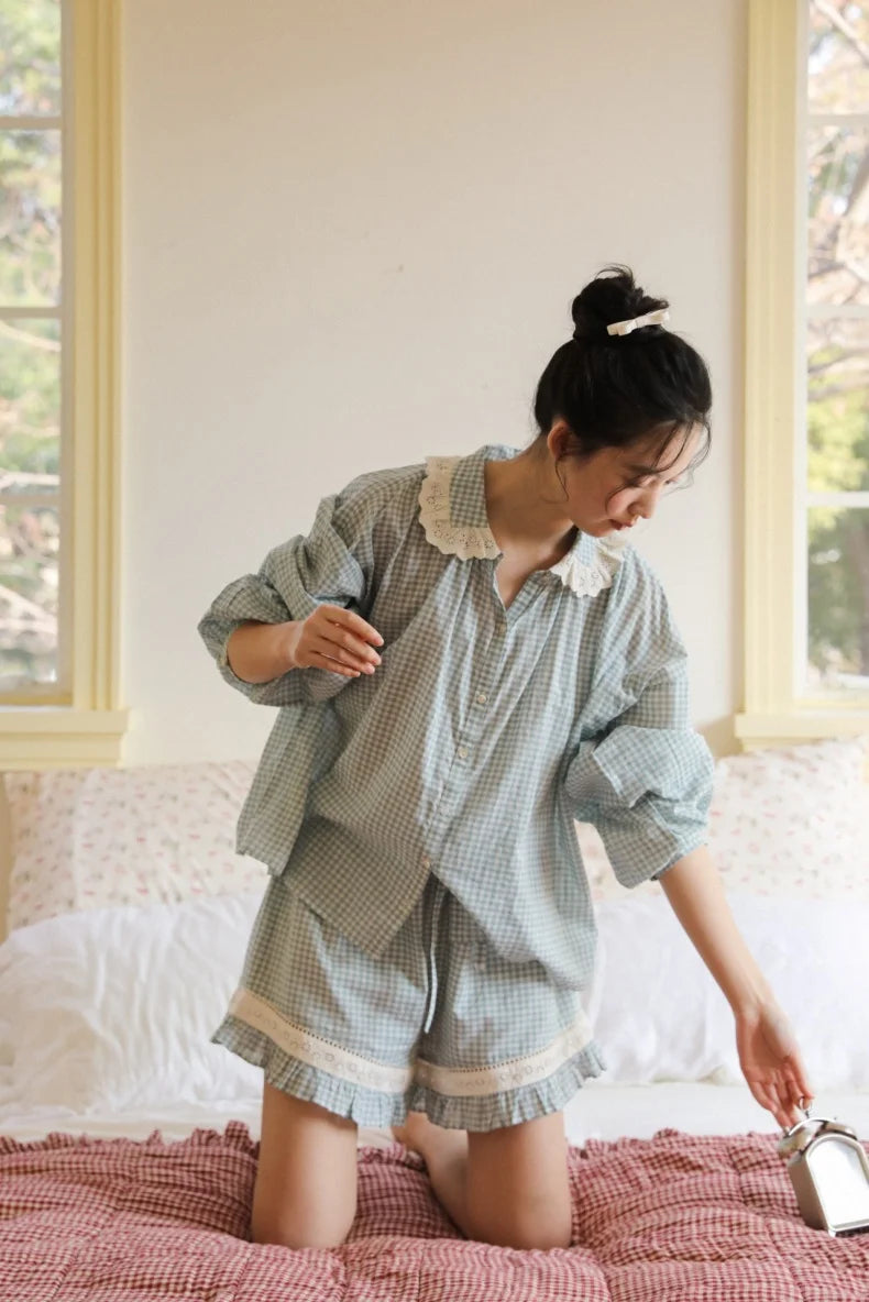 100% Cotton  Vintage Pajama Set