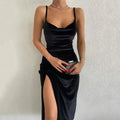 Velvet Bodycon Midi Dress
