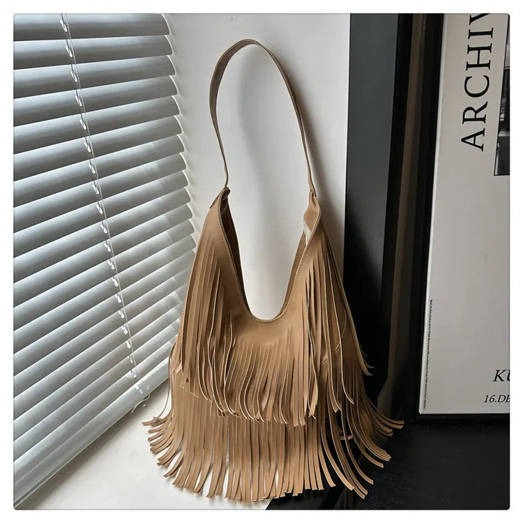 The Retro Tassel Tote