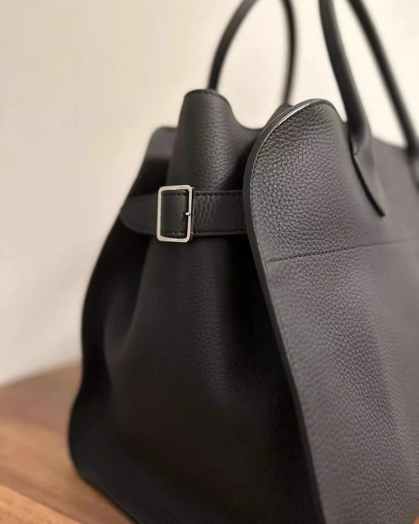 Faux Suede Tote Bag