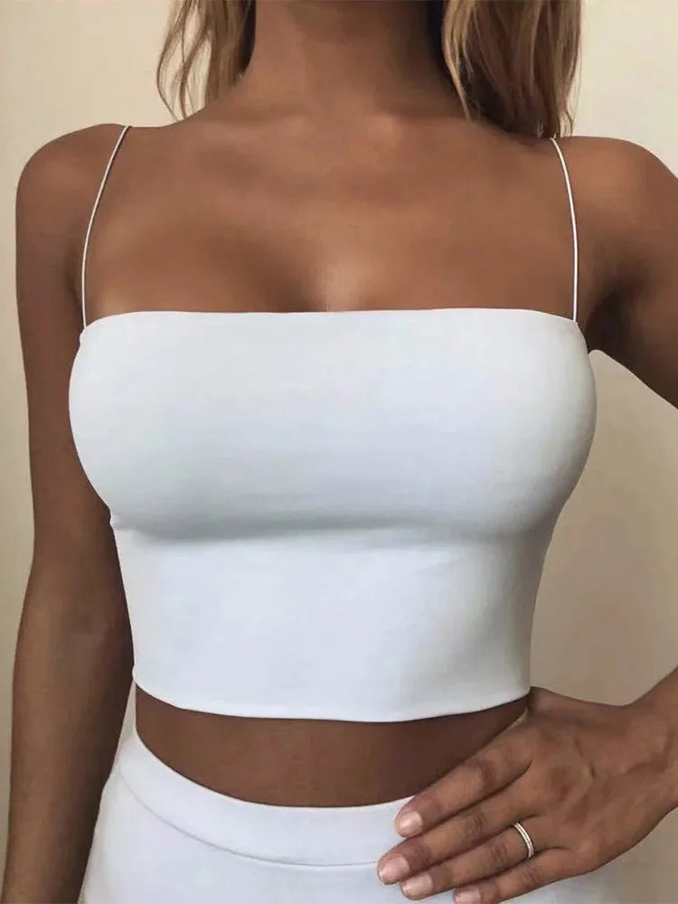 Sleeveless Cotton Cami