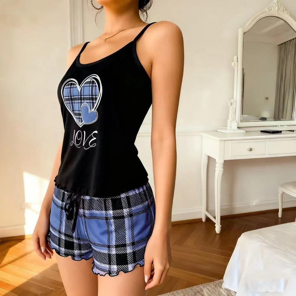 Fashion Cami Set Pajama