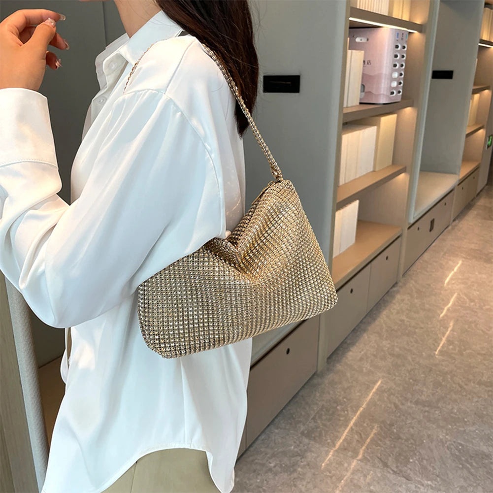 The Elegant Glitter Clutch Bag