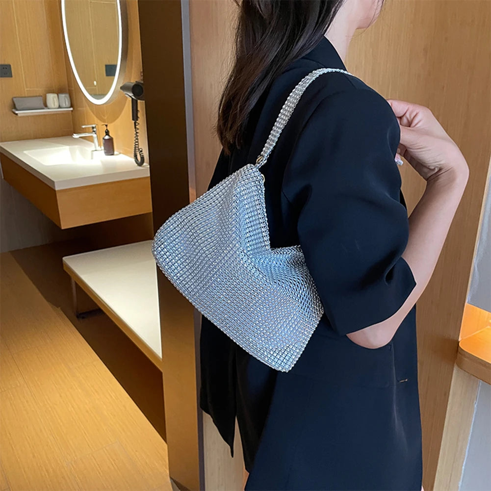 The Elegant Glitter Clutch Bag