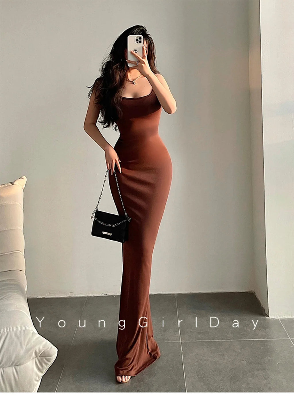 Slim Fit Fishtail Dress