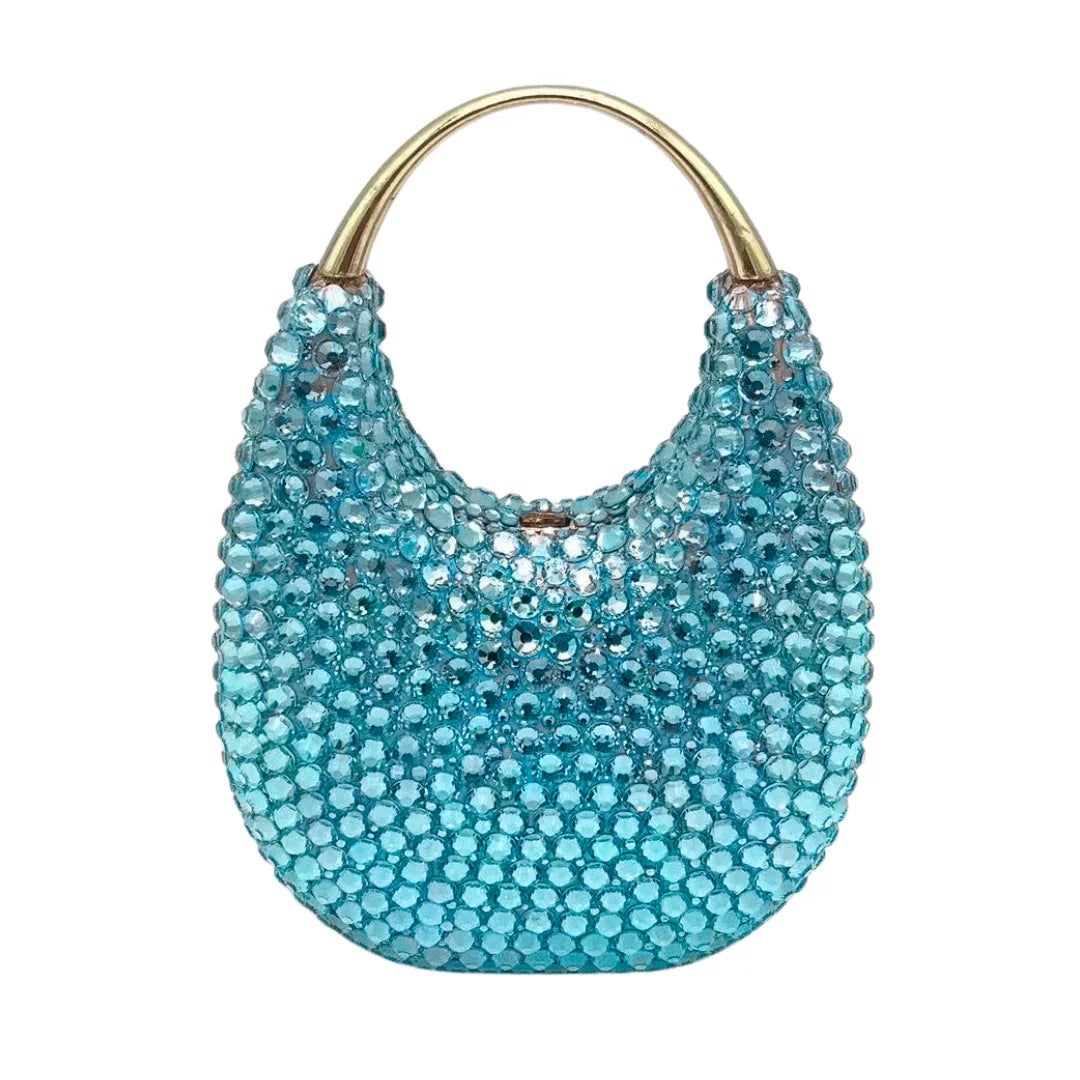 Crystal Pearl Minaudiere