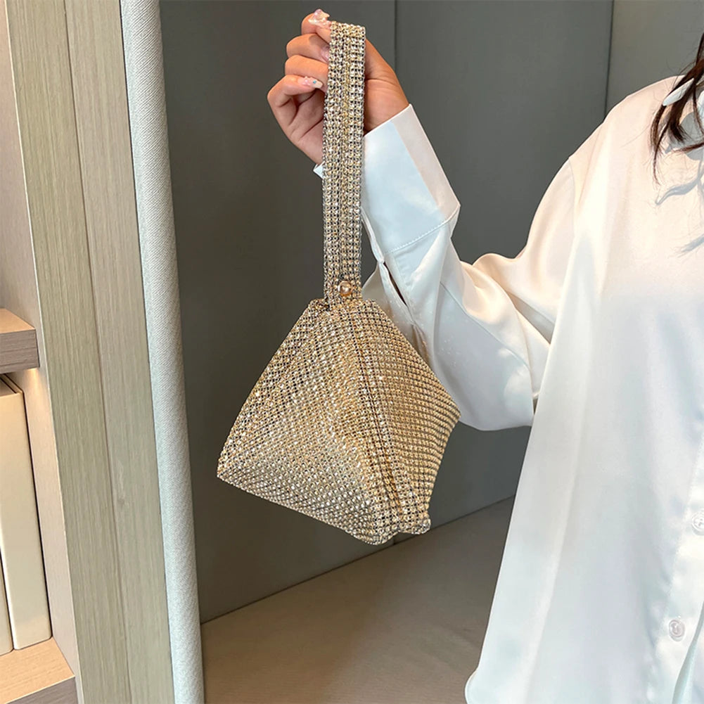 The Elegant Glitter Clutch Bag
