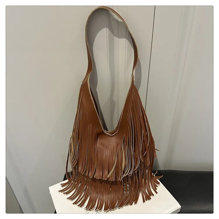 The Retro Tassel Tote