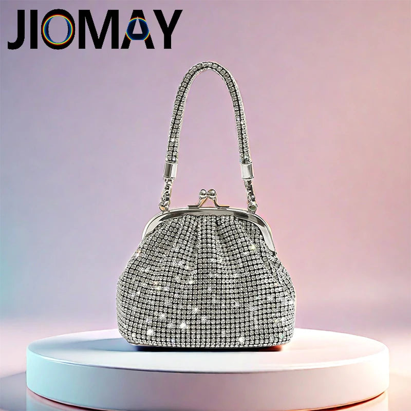 Rhinestone Wedding Clutch
