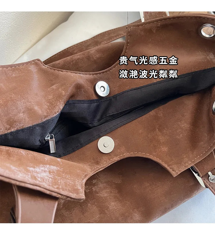 The Suede Personaility Tote