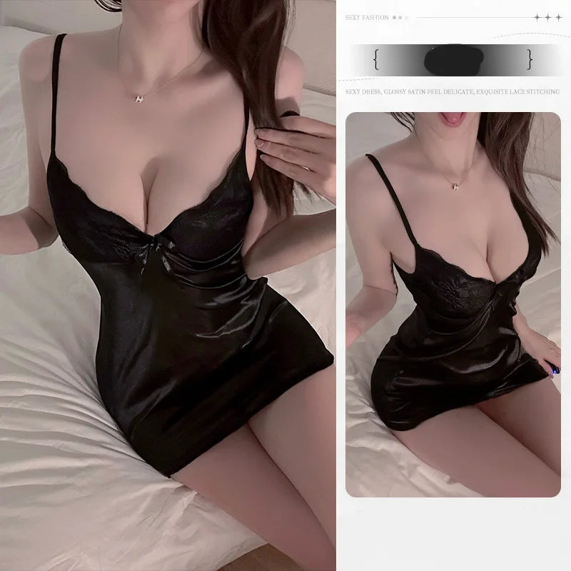 Lace-Edged Sleep Dress