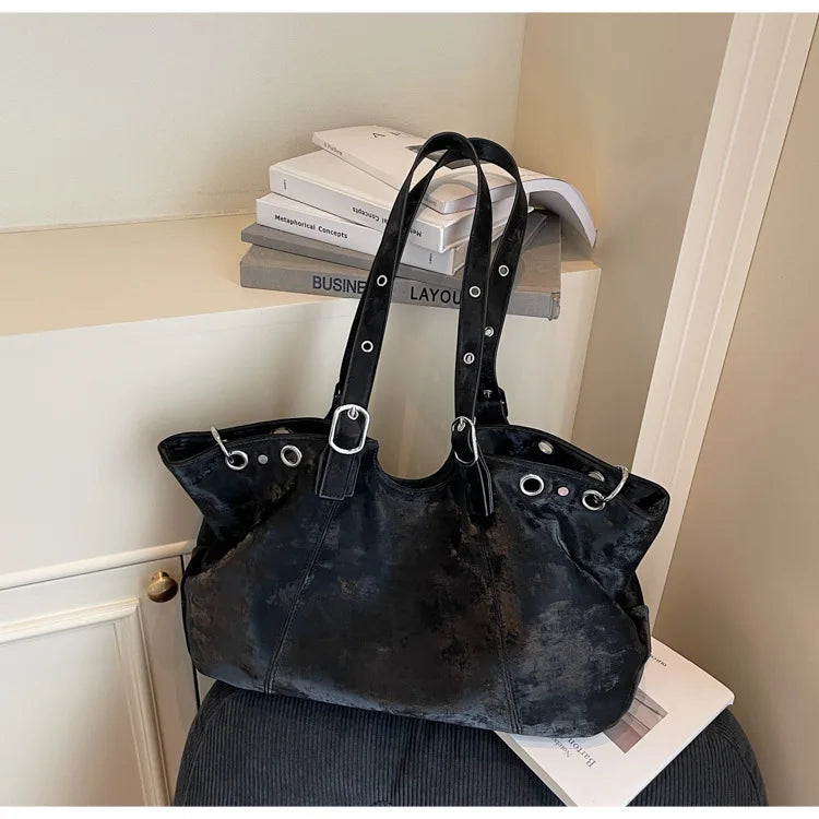 The Suede Personaility Tote