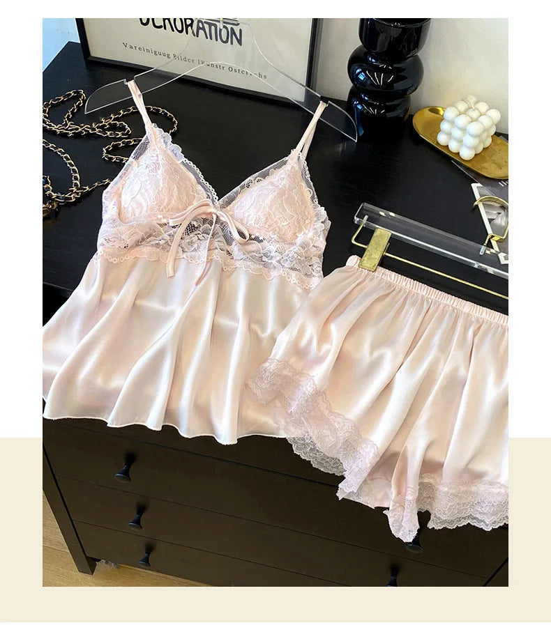 Suspender Lounge Set