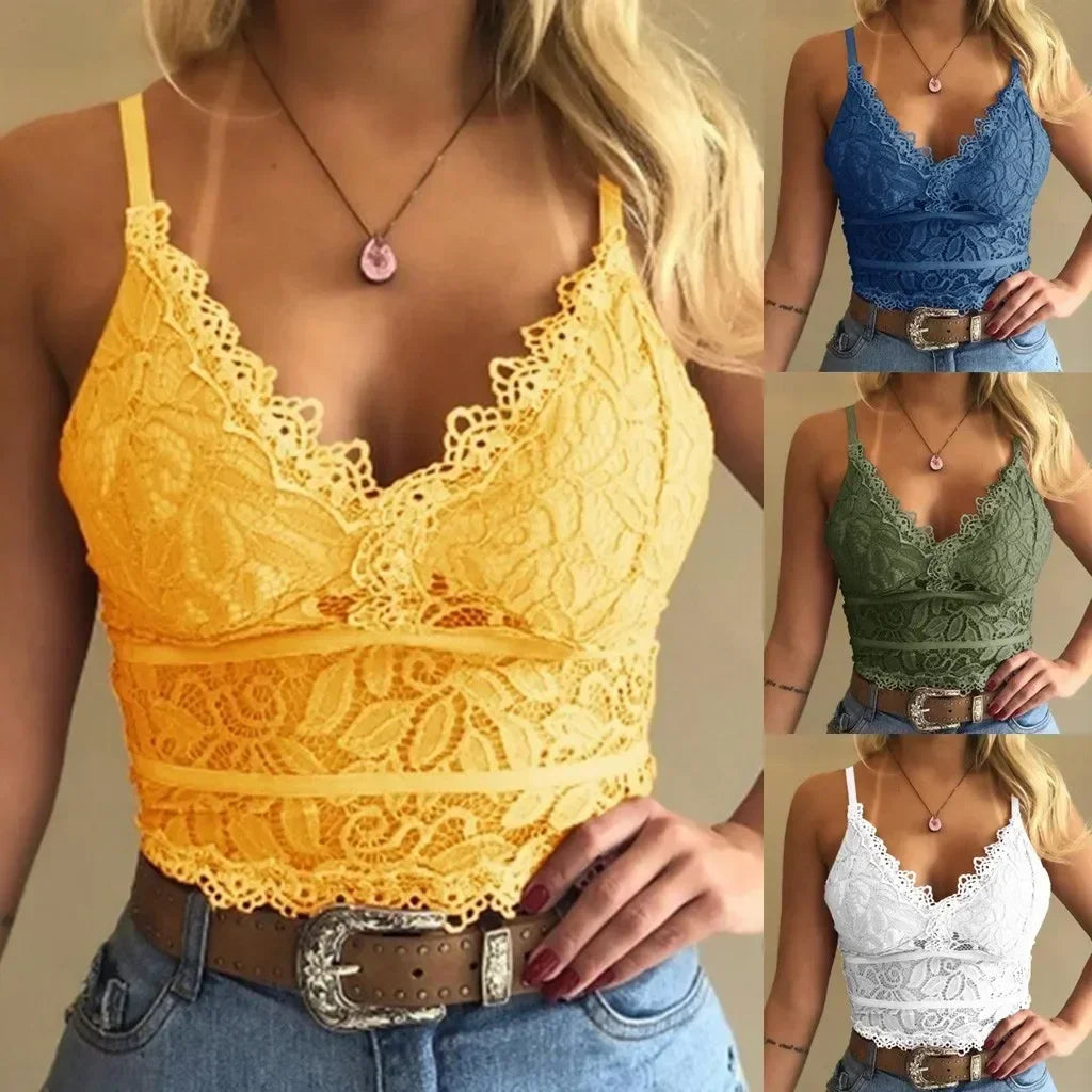 Floral Bralette Tank Top