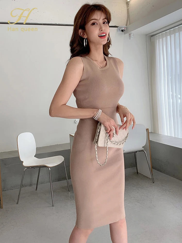 Knit Pencil Dress