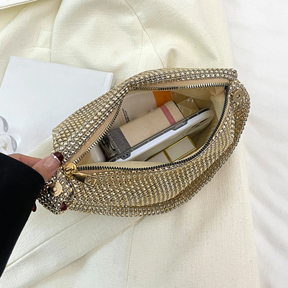 The Elegant Glitter Clutch Bag