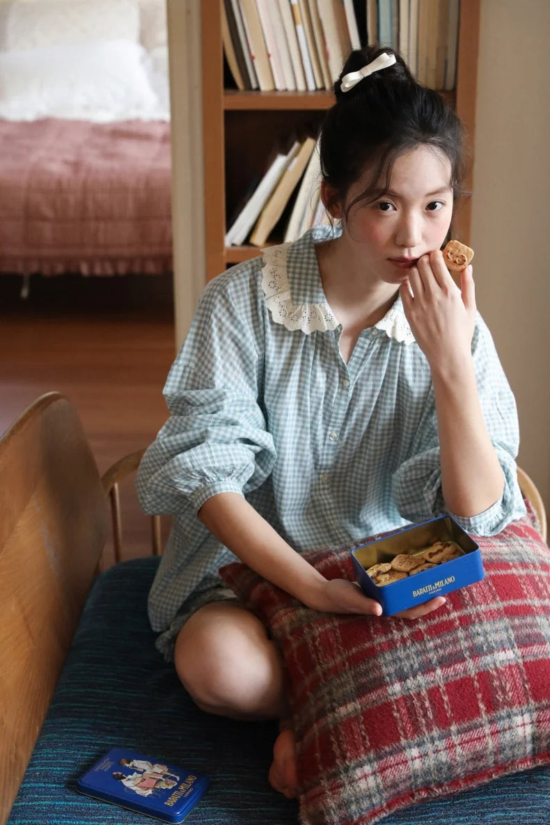 100% Cotton  Vintage Pajama Set