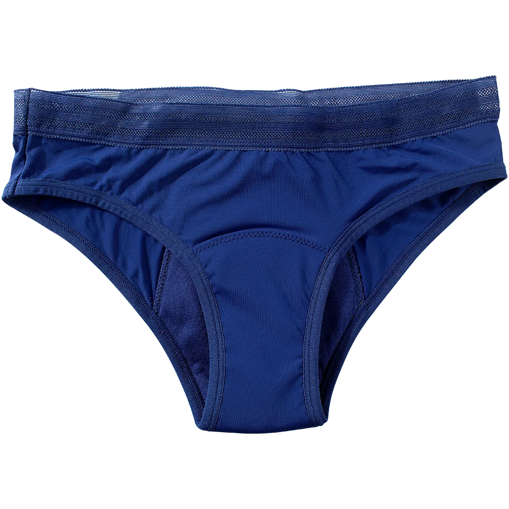 Seamless Cotton Menstrual Panties 4-Layer Leakproof Fast Absorption Women Period Panties Mid-Rise Incontinence Undies