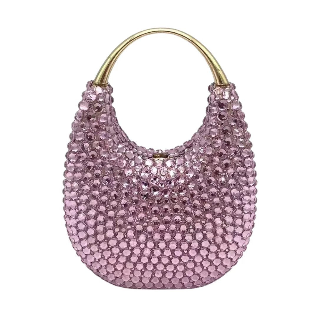 Crystal Pearl Minaudiere