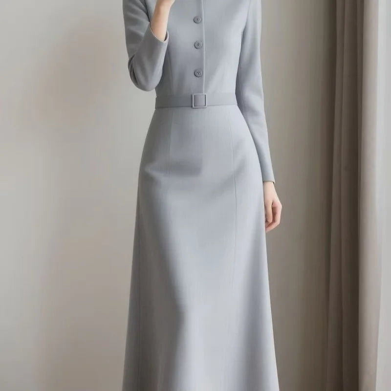 A-Line Long Dress