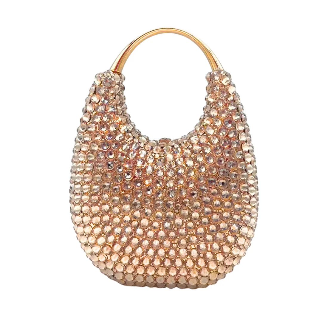 Crystal Pearl Minaudiere