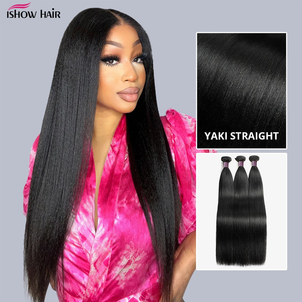 Light Yaki Human Hair Bundles