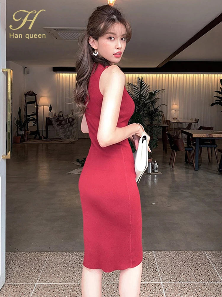 Knit Pencil Dress
