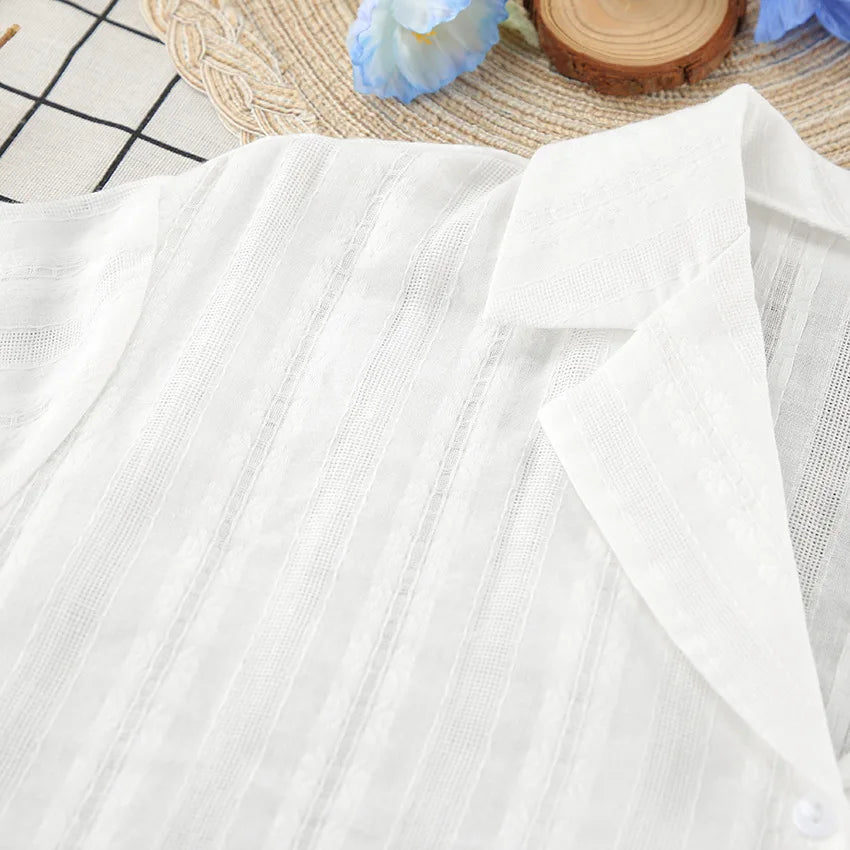 100% Cotton Ruffle Hem  Lounge Set
