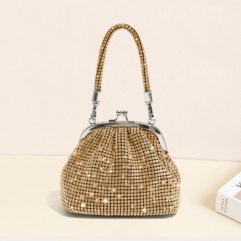 Rhinestone Wedding Clutch
