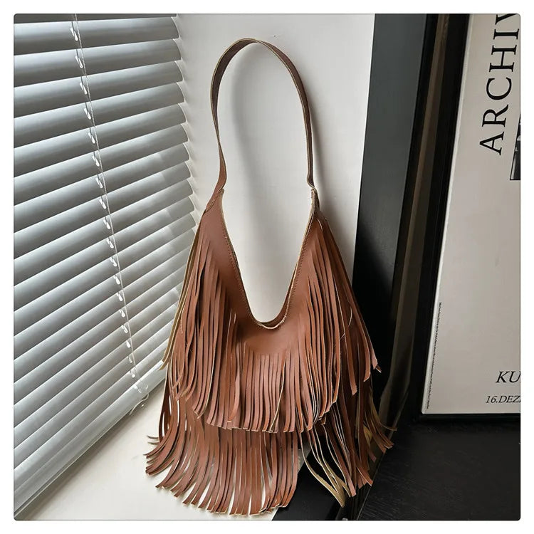 The Retro Tassel Tote