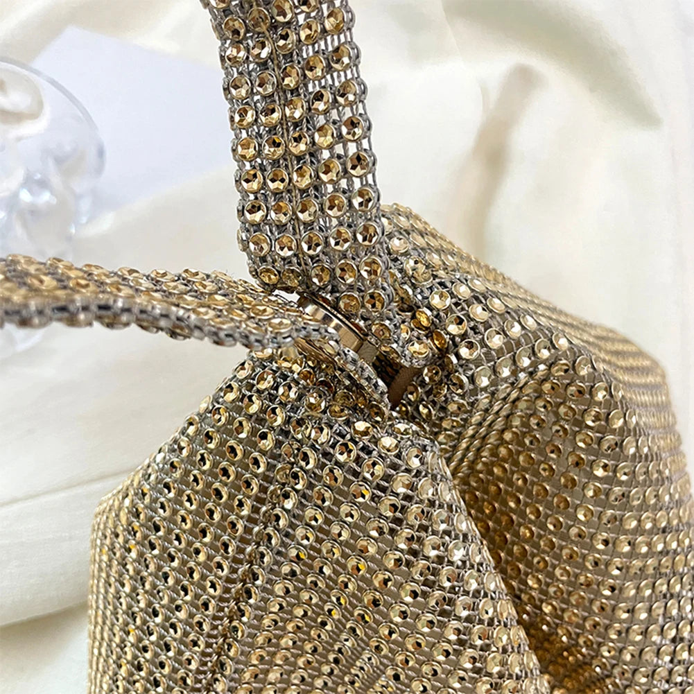 The Elegant Glitter Clutch Bag