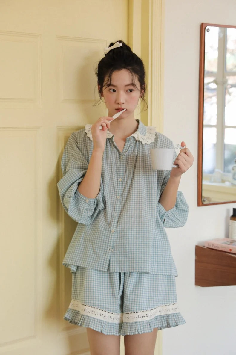 100% Cotton  Vintage Pajama Set