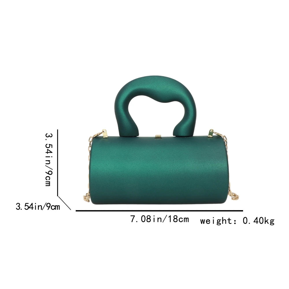 The Elegant Cylinlder Crossbody Bag