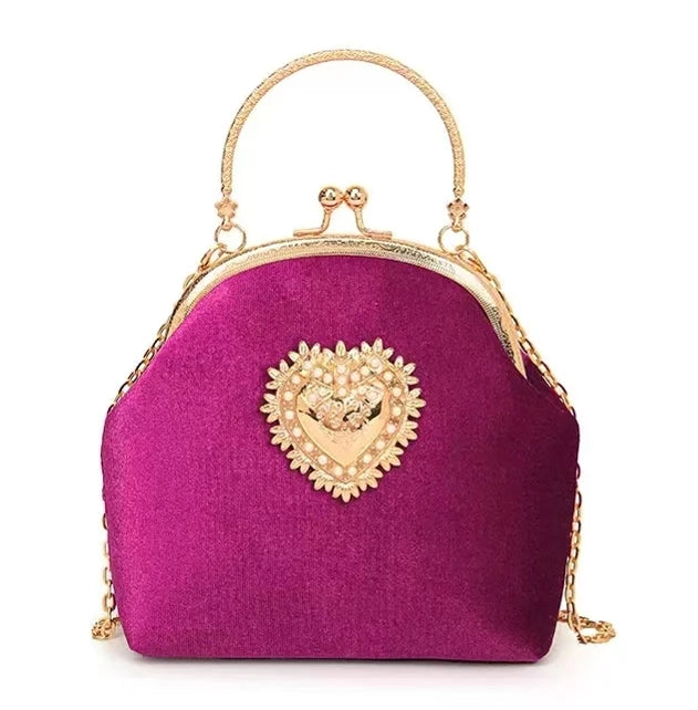 The Shiny Heart Luxury Bag