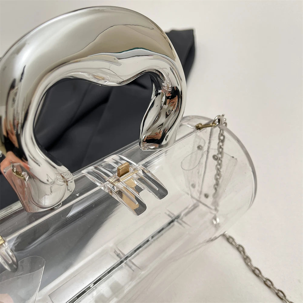 The Elegant Cylinlder Crossbody Bag