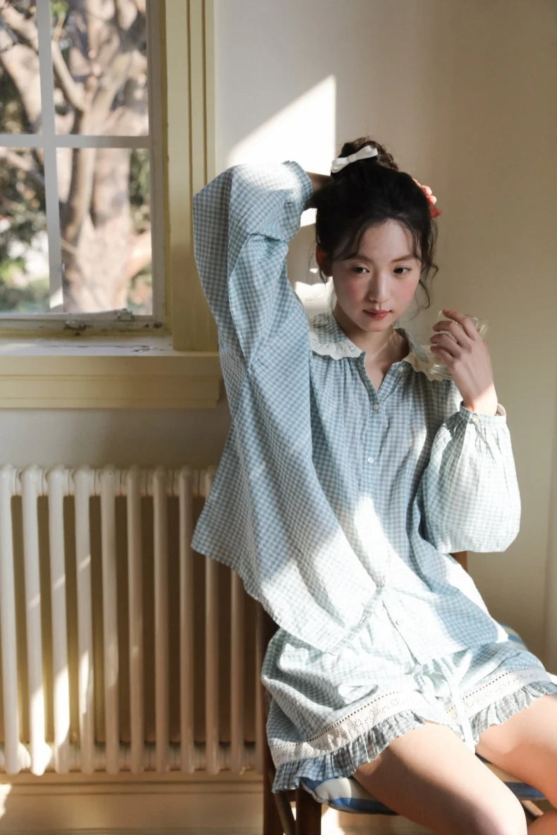 100% Cotton  Vintage Pajama Set