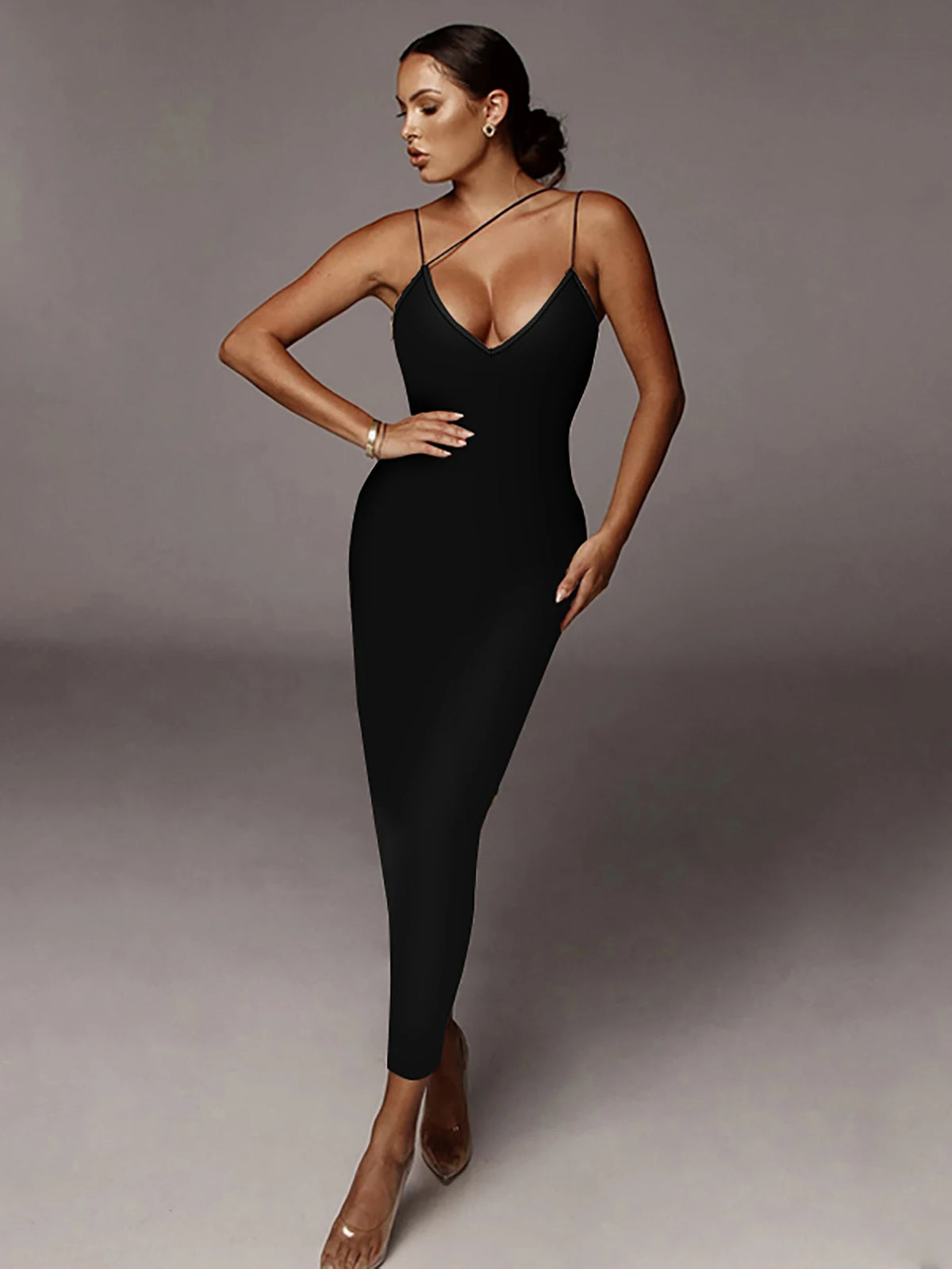 Slim Fit Rendezvous Midi Dress