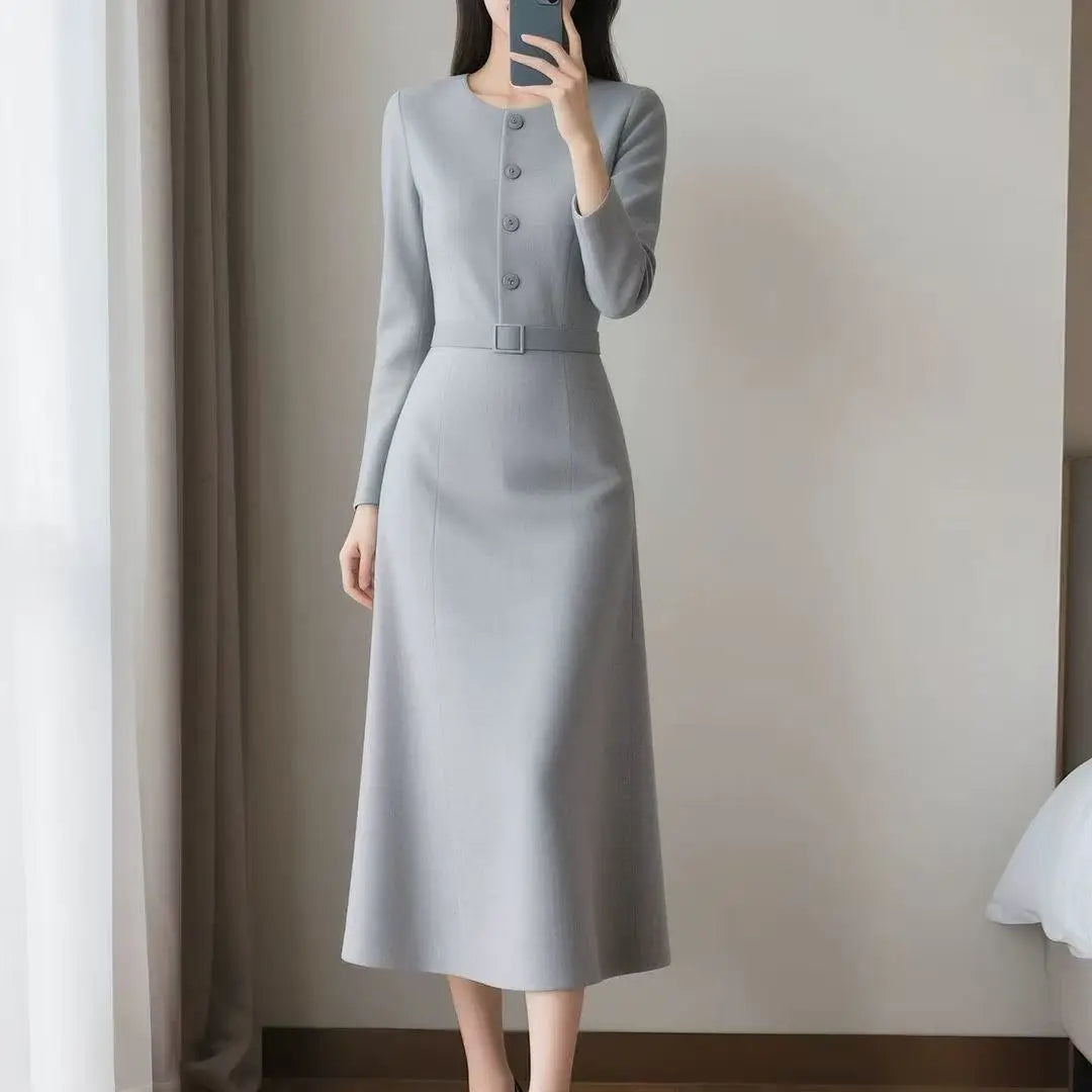 A-Line Long Dress