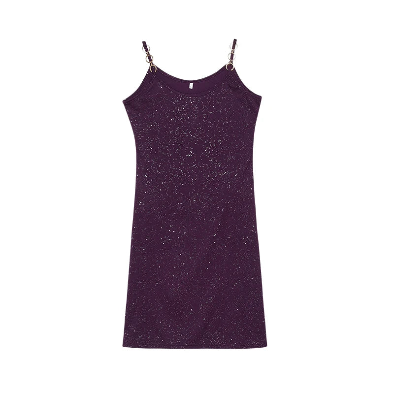 Diamond Sling V-Neck Dress