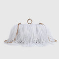 The Feather Clutch