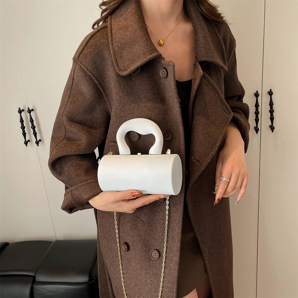 The Elegant Cylinlder Crossbody Bag