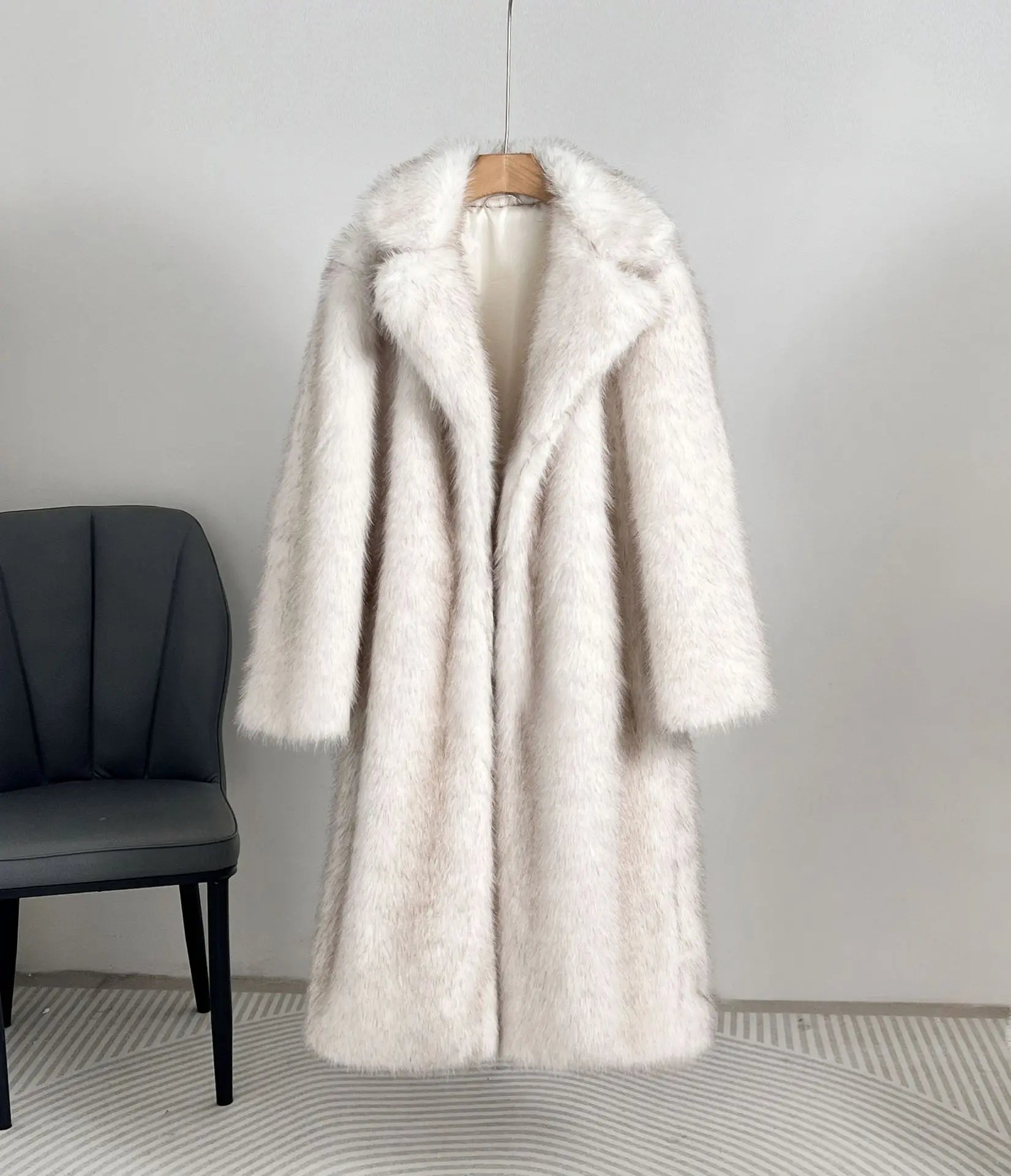 Vintage Faux Fur Overcoat